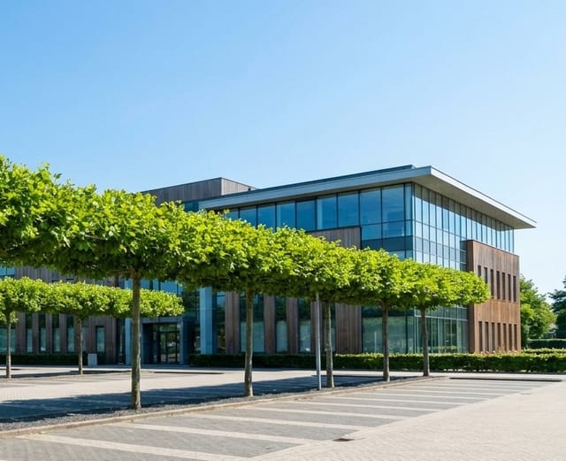 Bomen als groene overkapping: schaduw en afscherming voor terras, parkeerplaats en oprit